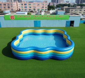 Pool4-045 Irregular Shaped Inflatable Pool