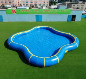 Pool4-050 Irregular Shaped Inflatable Pool