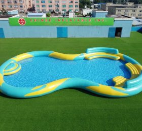 Pool4-132 Streamlined Inflatable Pool